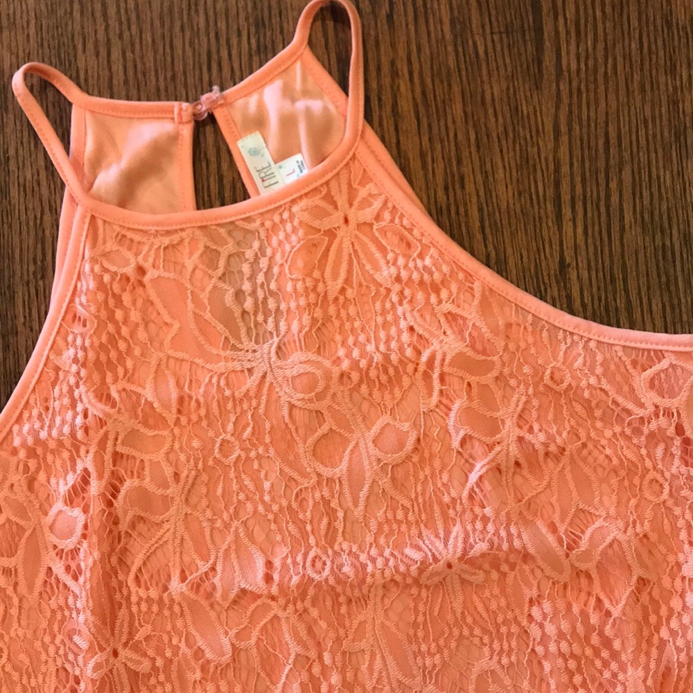 Love Fire Lace Midi